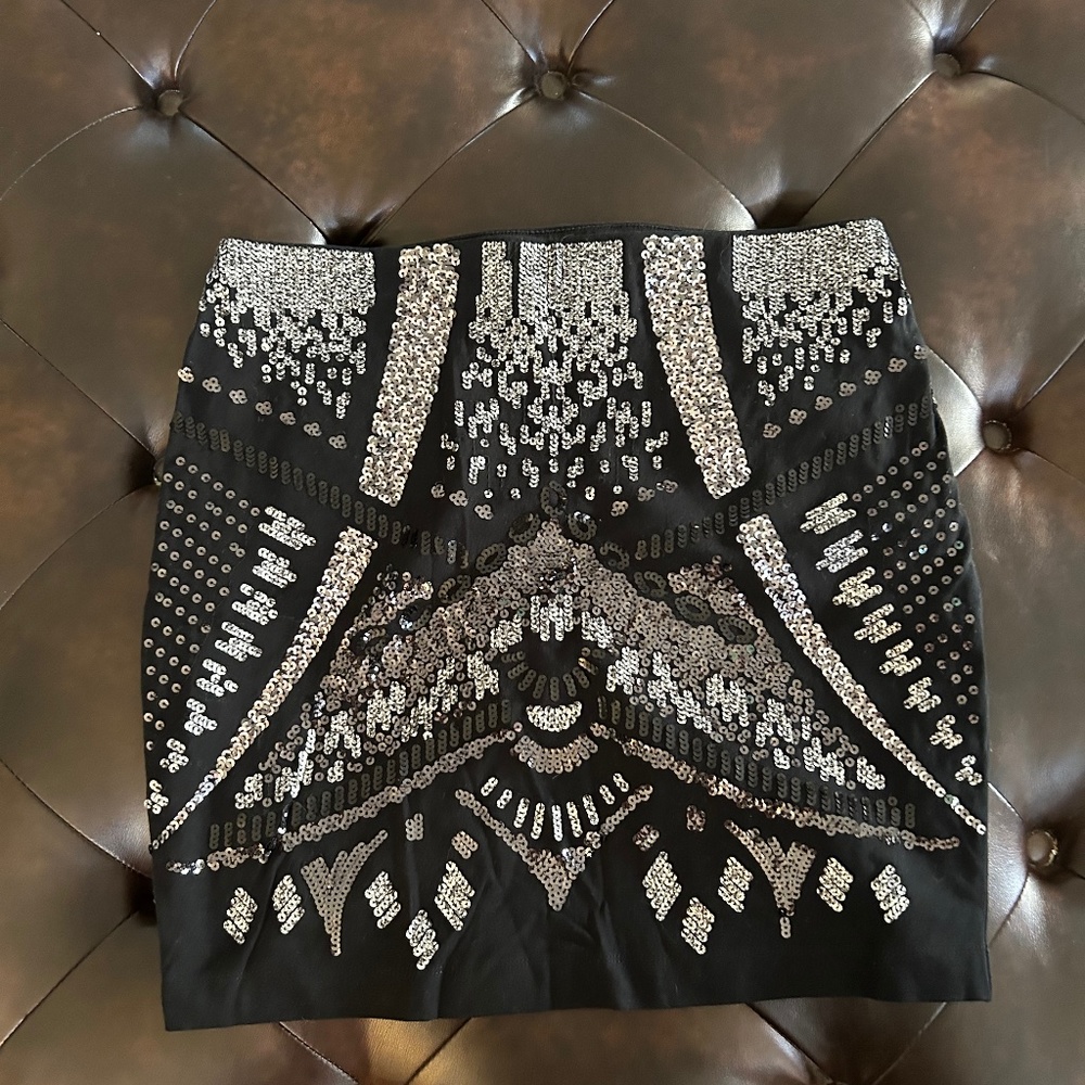 Sequin skirt
